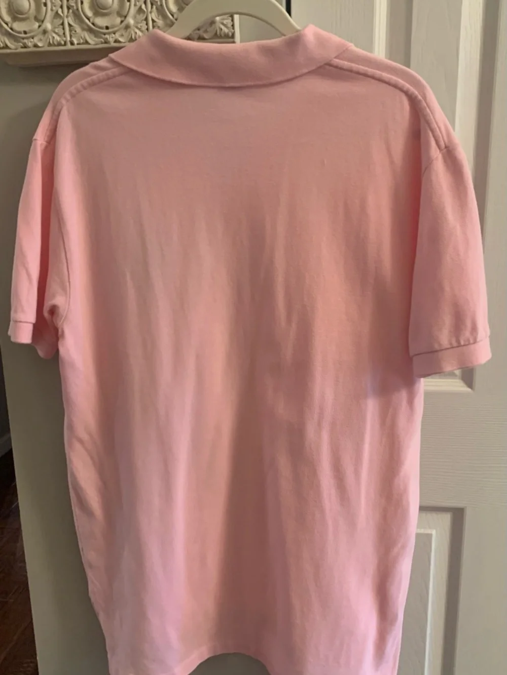Ralph Lauren Pink Polo Shirt With Embroidered Big Pony - M
